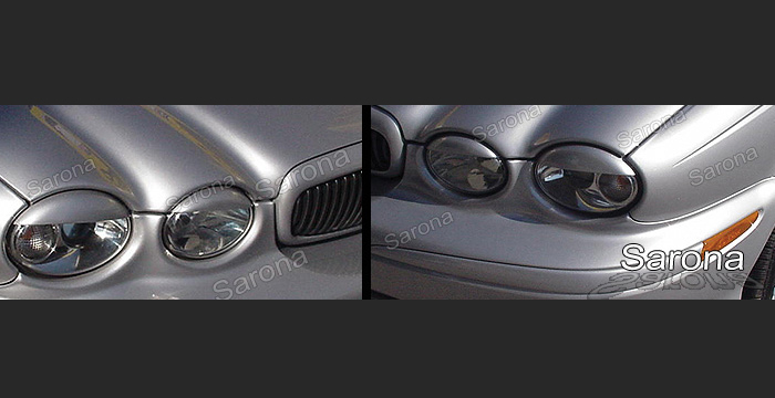 Custom Jaguar X-Type Eyelid # 88-41   Sedan Eyelids (2000 - 2008) - $85.00 (Manufacturer Sarona, Part #JG-001-EL)